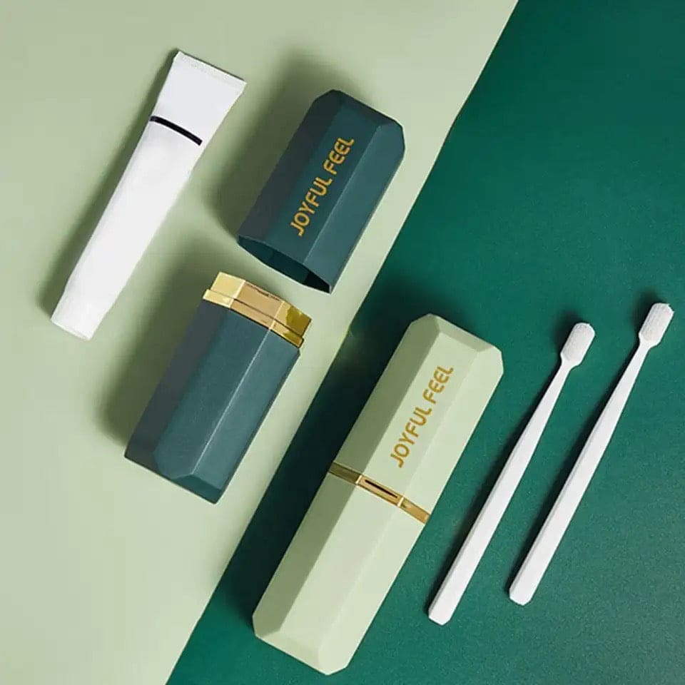 Joyful Toothbrush Holder, Outdoor Travel Camping Toothbrush Case, Durable Toothbrush Toothpaste Storage Holder, Detachable Toothbrush Mug, Bathroom Accessories Toothpaste Box Joyful Toothbrush Holder, Outdoor Travel Camping Toothbrush Case, Durable Toothbrush Toothpaste Storage Holder, Detachable Toothbrush Mug, Bathroom Accessories Toothpaste Box